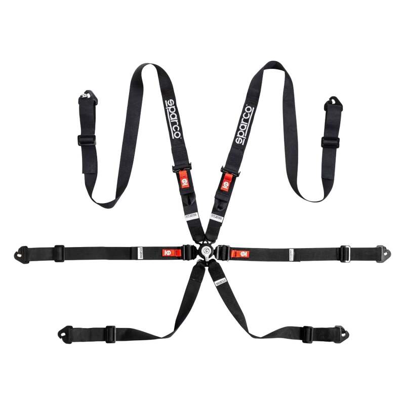Sparco BELT COMP H2 PD 6PT STEEL BLK-thumbmail-1