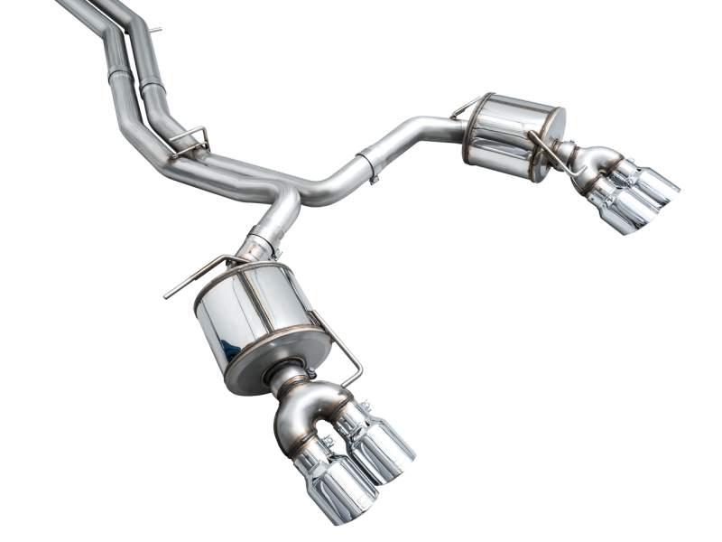AWE Tuning 19-23 Audi C8 S6/S7 2.9T V6 AWD Touring Edition Exhaust - Chrome Silver Tips-thumbmail-14