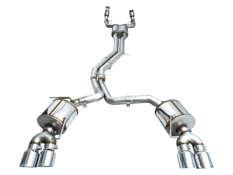 AWE Tuning 19-23 Audi C8 S6/S7 2.9T V6 AWD Touring Edition Exhaust - Chrome Silver Tips-thumbmail-15
