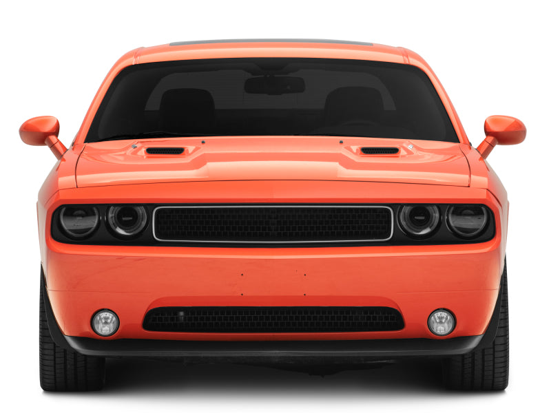 Raxiom 08-14 Dodge Challenger Halo Projctr Headlights w/Sequential Turn Signals-Blk Hsng(Clear Lens)-thumbmail-3