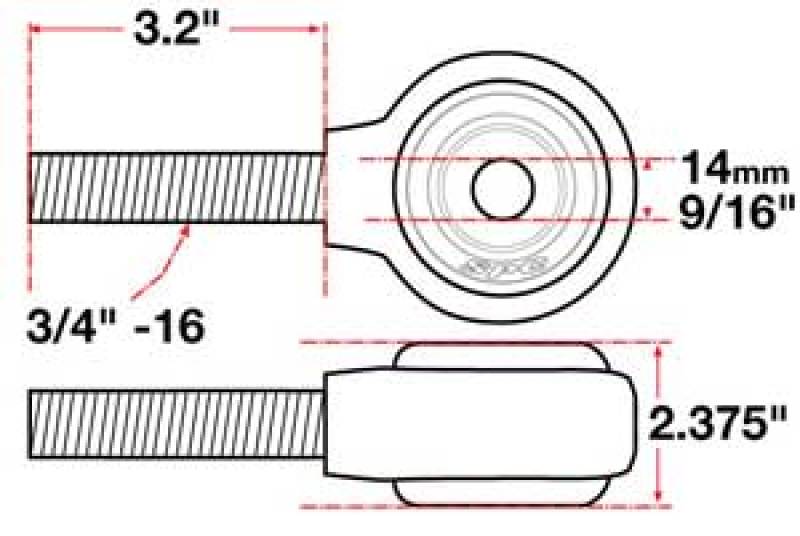 SPC Performance XAXIS Rod End Ball Joint-thumbmail-2