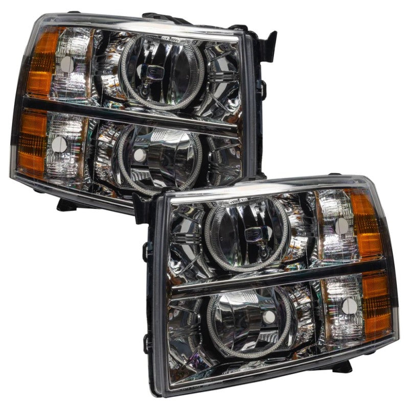 Oracle 07-13 Chevrolet Silverado SMD HL - Round Style - ColorSHIFT w/ BC1 Controller-thumbmail-1