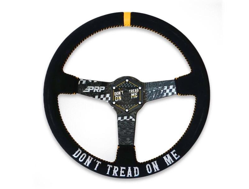 PRP Steering Wheel Center Cap - Dont Tread on Me-thumbmail-2