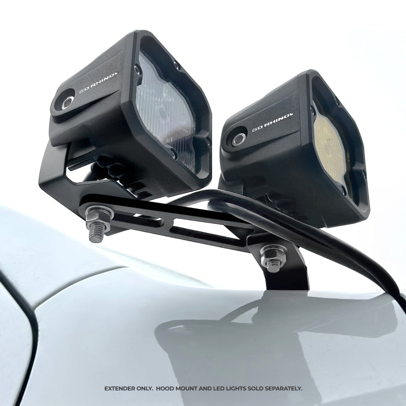 Go Rhino Universal XE Hood Hinge Cube Light Mount-thumbmail-2