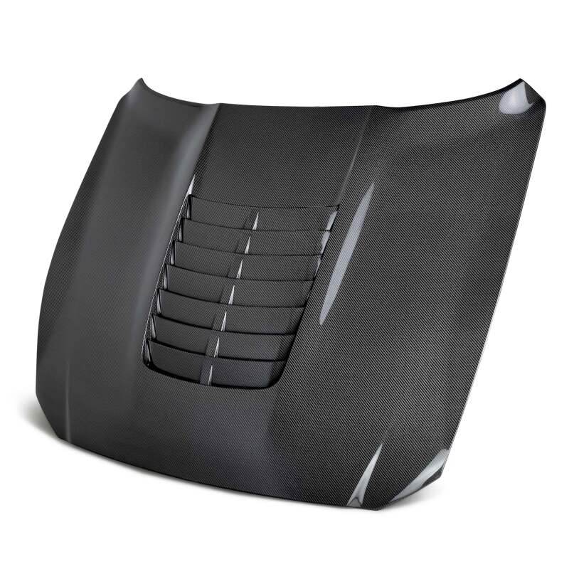 Anderson Composites 15-20 Ford Mustang Shelby GT350/GT350R Type GT5 Double Sided Carbon Fiber Hood-thumbmail-1