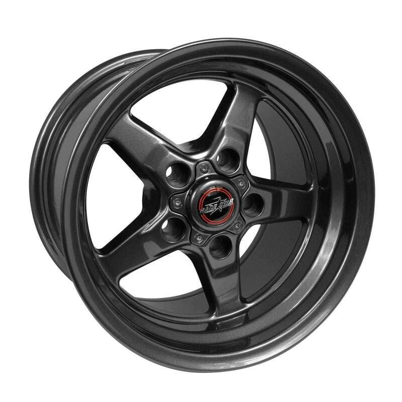 Race Star 92 Drag Star 15x5 5x4.75 BC 2.375 BS Bracket Racer Gloss Black Wheel-thumbmail-1