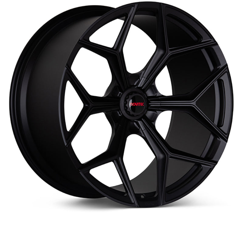 Vossen x Novitec NL4-5L 22x12.5 ET:34 Satin Black Lamborghini Revuelto Rear Wheel