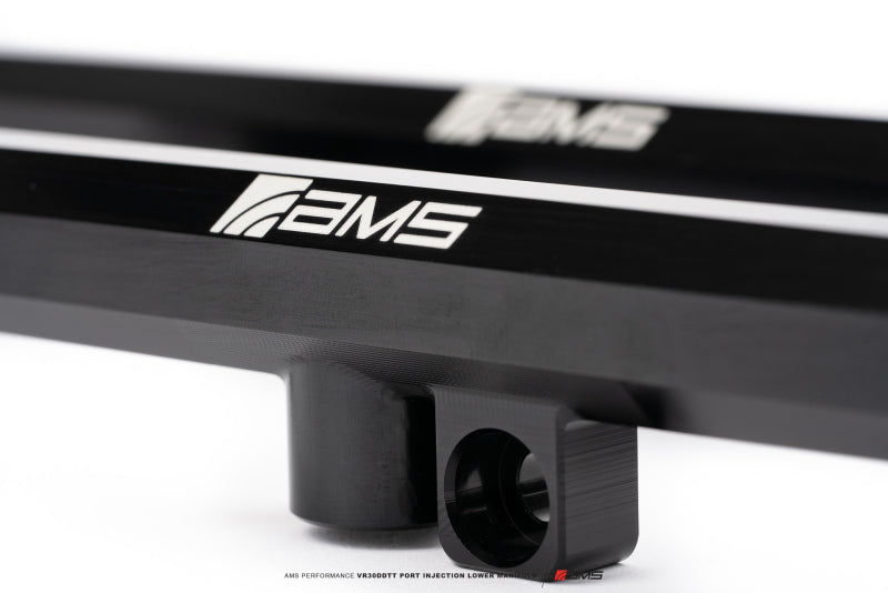 AMS Performance Infiniti Q50/Q60 Port Injection Lower Manifold - Black-thumbmail-2