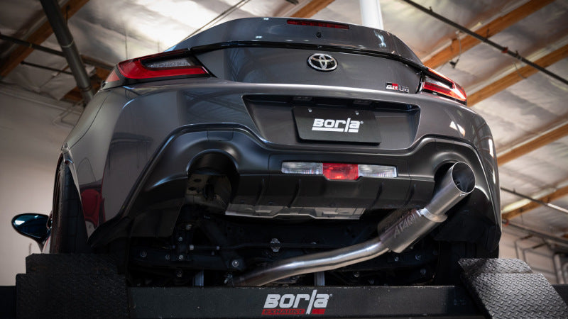 Borla 2022+ Subaru BRZ / 2022+ Toyota GR86 ATAK Cat Back Exhaust - 4.5in Stainless Tips-thumbmail-2