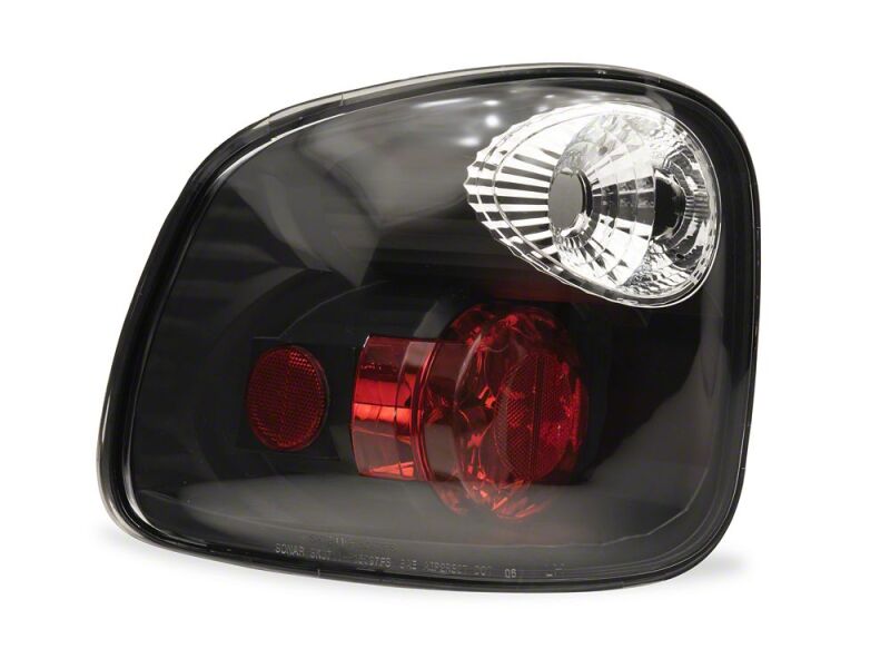 Raxiom 97-00 Ford F-150 Flareside Axial Series Altezza Style Tail Lights- Black- Clear Lens-thumbmail-2