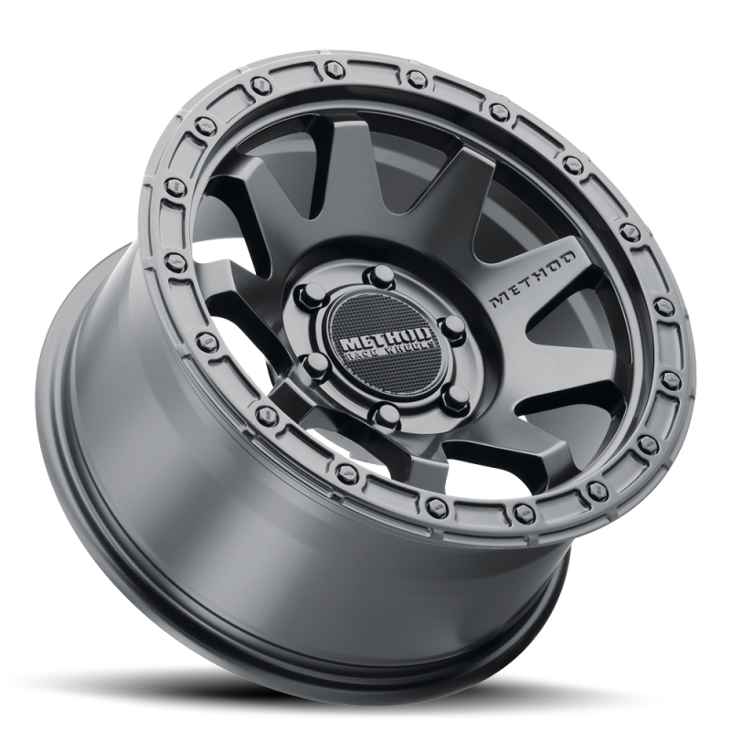Method MR317 17x9 -12mm Offset 5x5 71.50mm CB Matte Black Wheel-thumbmail-1