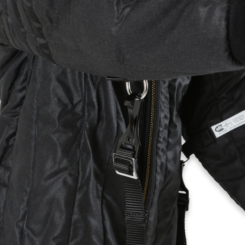 RaceQuip SFI-15 Jacket Black Medium-thumbmail-2