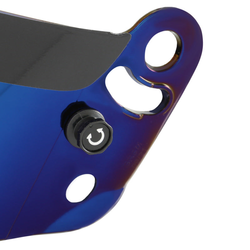 RaceQuip PRO Series Shield - Blue Iridium-thumbmail-2