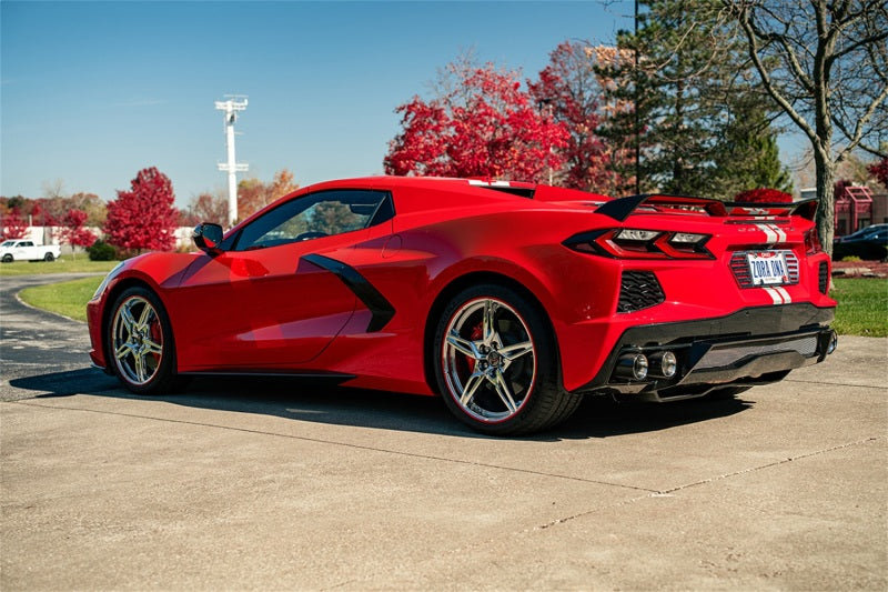 Corsa 20-23 Chevrolet Corvette C8 RWD 3in Valved Cat-Back w/ 4.5in Carbon Fiber Polished Tips-thumbmail-2