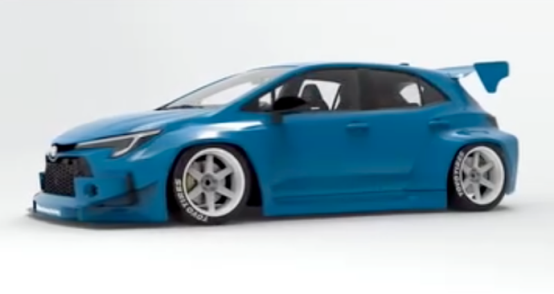 GReddy PandeM 2023+ Toyota GR Corolla Full Widebody Kit w/ Wing-thumbmail-2