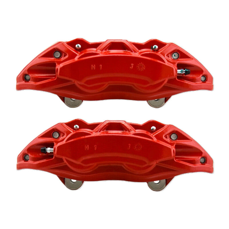 Power Stop 15-23 Ford Mustang Front Red Caliper w/Bracket (Pair)-thumbmail-1