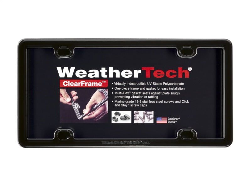 WeatherTech ClearFrame Kit - Black-thumbmail-1