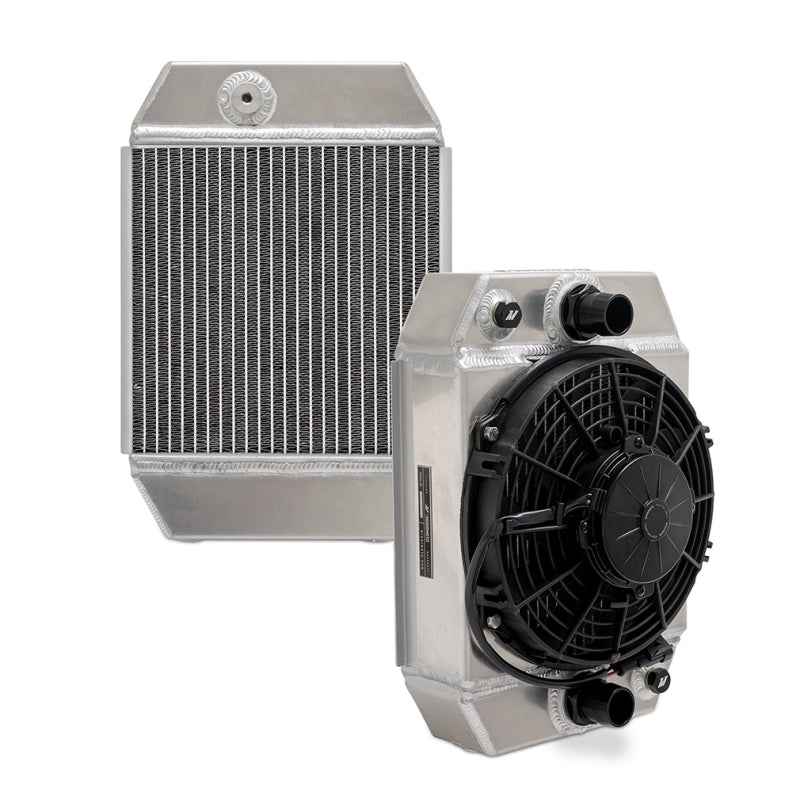 Mishimoto Universal Drag Race Performance Aluminum Radiator - Natural-thumbmail-2