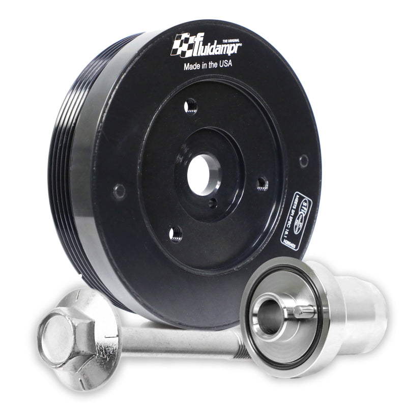 Fluidampr 2022+ Toyota GR86/Subaru BRZ (FA24F/FA24D) Steel Internally Balanced Damper w/Adapter Kit-thumbmail-3
