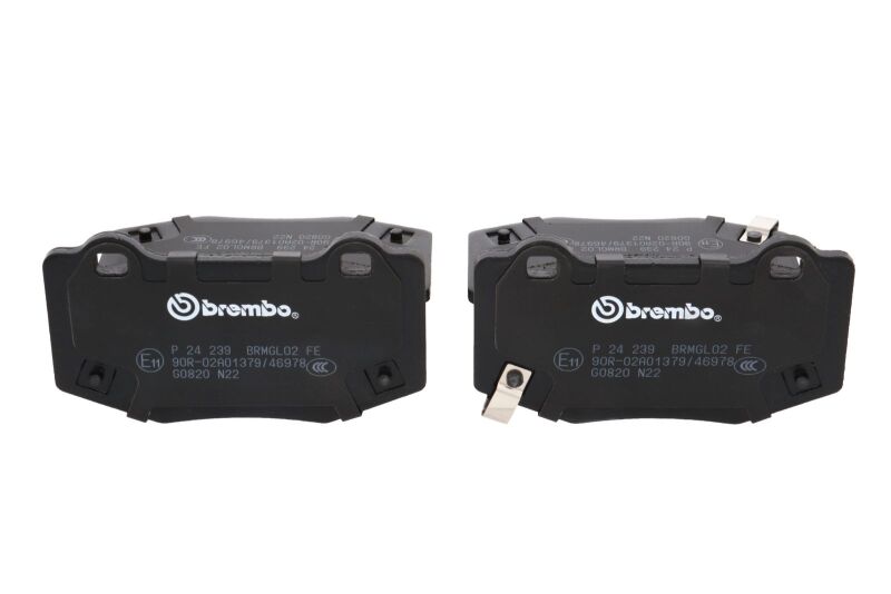 Brembo OE 15-22 Ford Mustang PRIME Low-Met Brake Pad - Rear-thumbmail-2