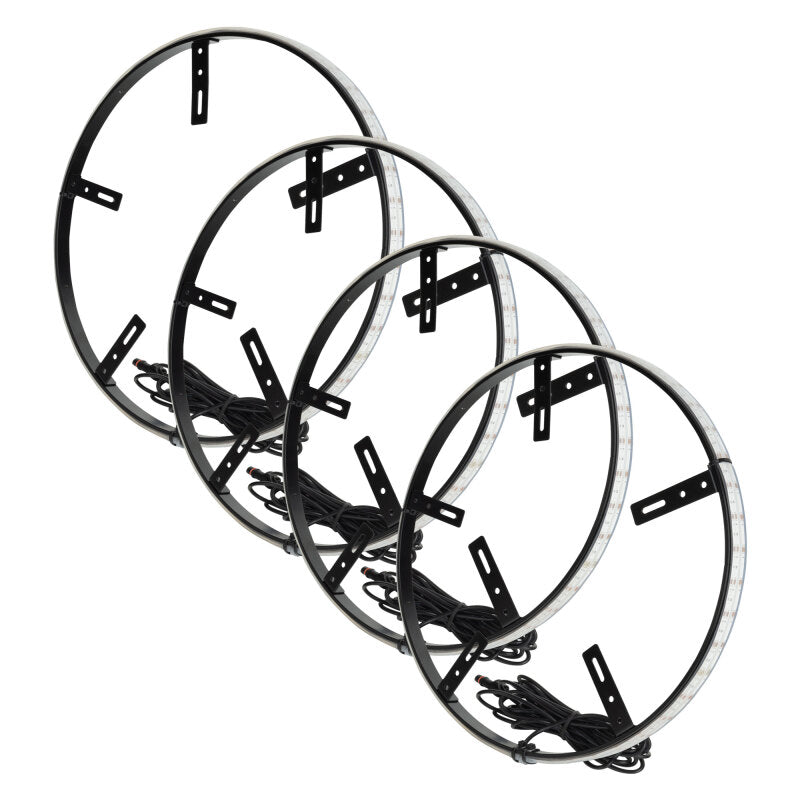 ORACLE Lighting LED Illuminated Wheel Rings 16.5in PLASMA ColorSHIFT w/BC2 Bluetooth Controller-thumbmail-3
