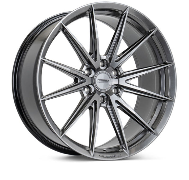 Vossen HFX-2 22x10 / 6x135 / ET-18 / Super Deep Face / 87.1 - Hyper Black Wheel