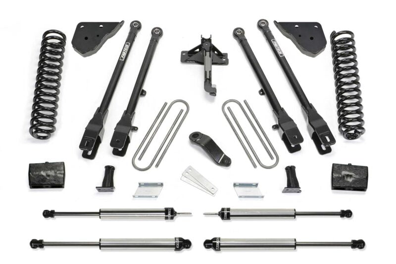Fabtech 23-24 Ford F450/F550 4WD 6in 4 Link Lift Kit w/ Dirt Logic Shocks-thumbmail-1