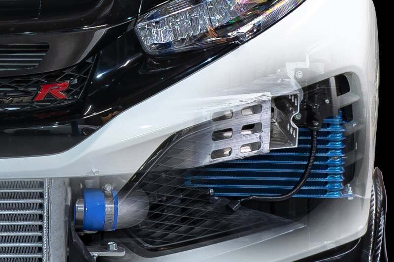GReddy 17-19 Honda Civic Type R Transmission Oil Cooler Kit-thumbmail-3