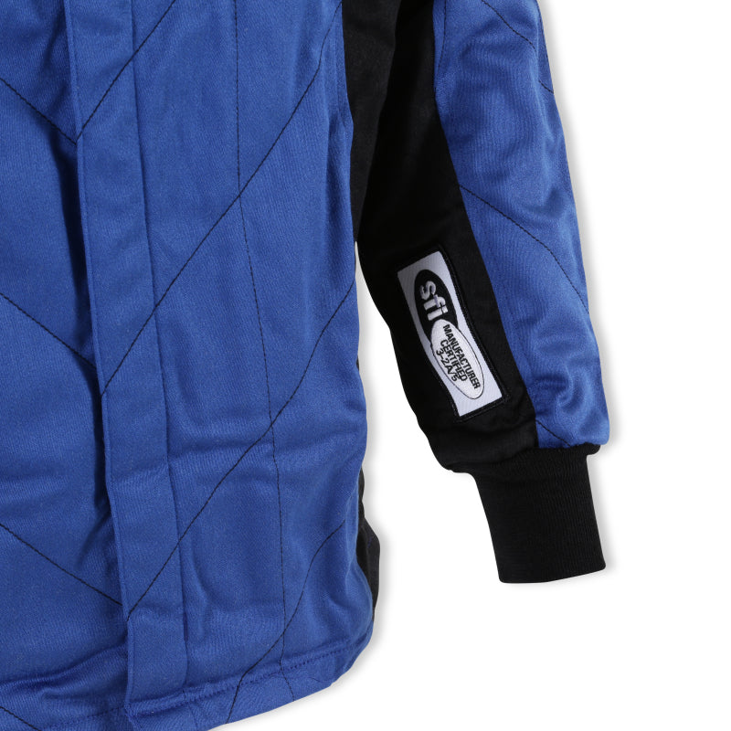 RaceQuip Blue Chevron-5 Jacket SFI-5 - Small-thumbmail-2
