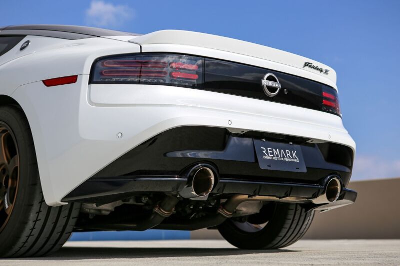 REMARK 2023+ Nissan Z Stainless Double Wall Tip Axle Back Exhaust-thumbmail-1