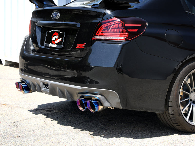 aFe Subaru WRX/STi 15-21 H4-2.0/2.5L Takeda 3in to 2-1/2in Stnlss Cat-Back Exhst w/ Blue Flame Tip-thumbmail-3