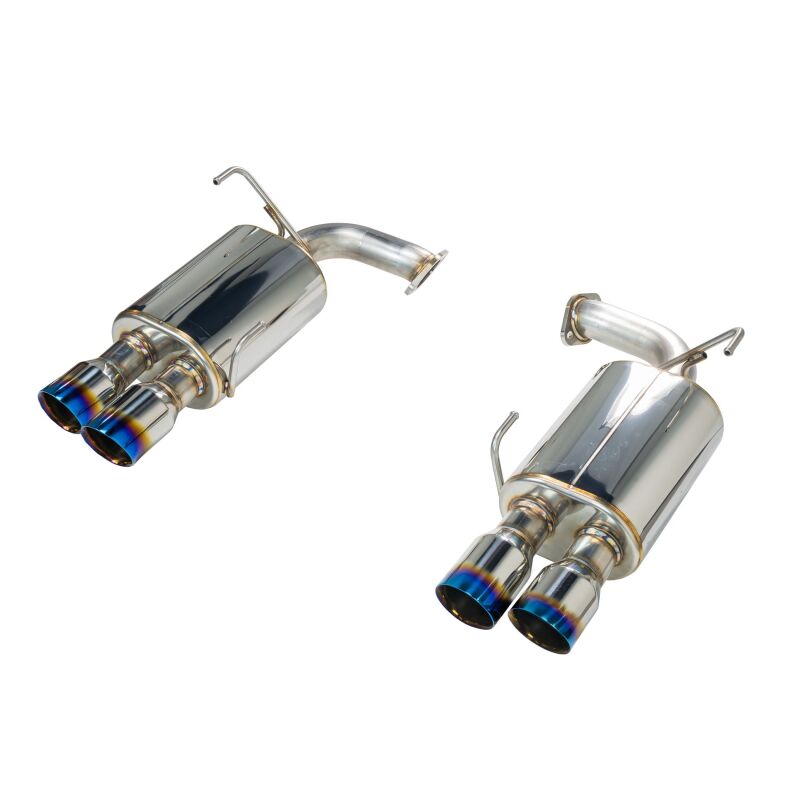Remark 15-21 Subaru WRX/STI VA Axle Back Exhaust w/Burnt Stainless Steel Dual Wall Tip-thumbmail-1