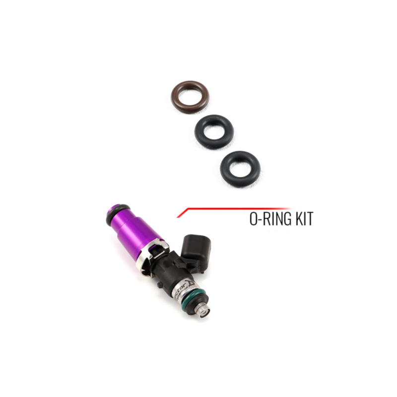 Injector Dynamics O-Ring/Seal Service Kit for Injector w/ 14mm Top Adapter and 14mm Bottom-thumbmail-1