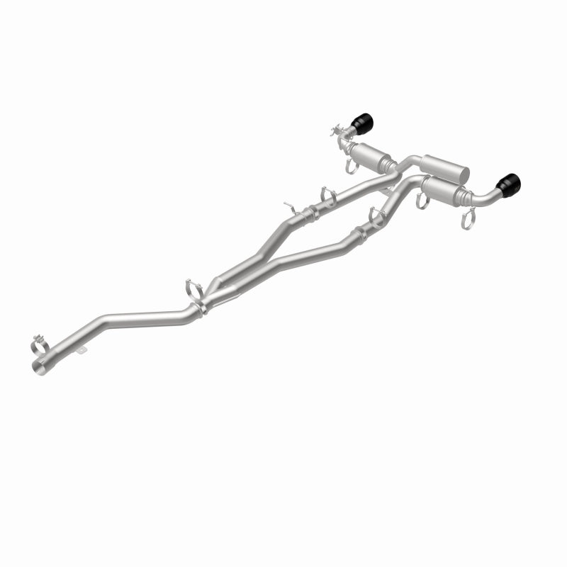 MagnaFlow 2020+ Toyota Supra SPEQ Series Cat-Back Performance Exhaust System w/ Black Chrome Tips-thumbmail-2