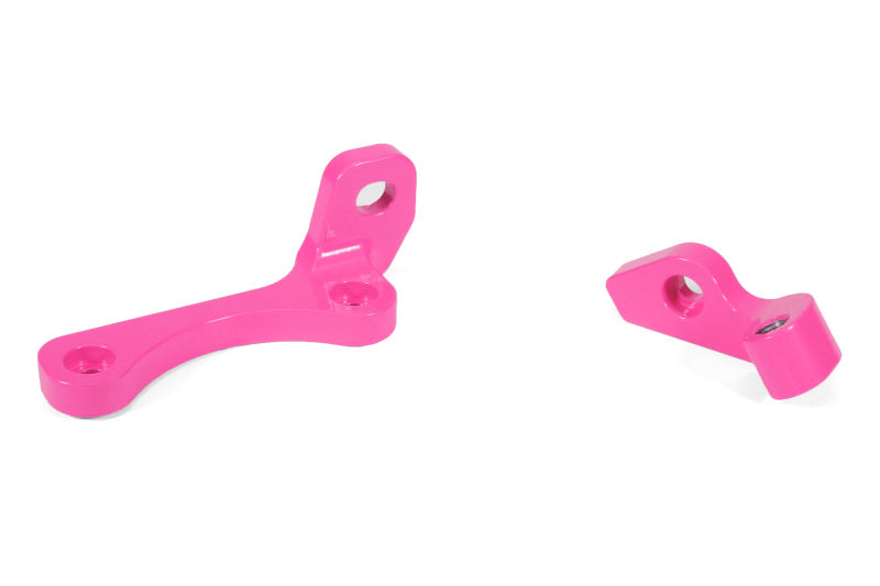 Perrin 2022+ Subaru WRX/19-23 Ascent/Legacy/Outback Top Mount Intercooler Bracket - Hyper Pink-thumbmail-2