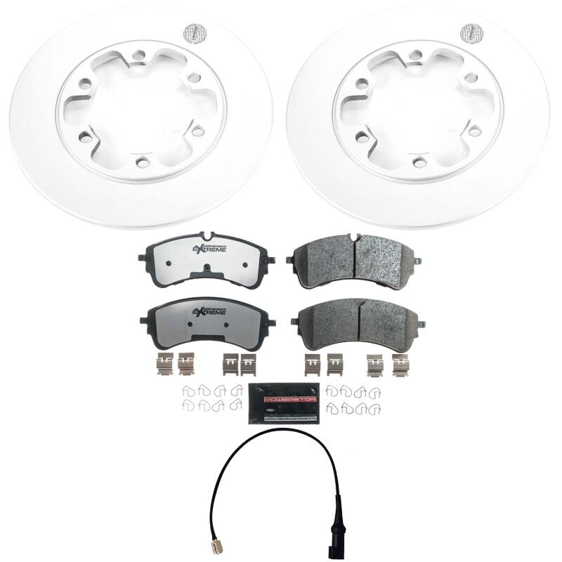 Power Stop 21-24 Ford Transit-150 Rear Z36 Coated Truck & Tow Brake Kit-thumbmail-1