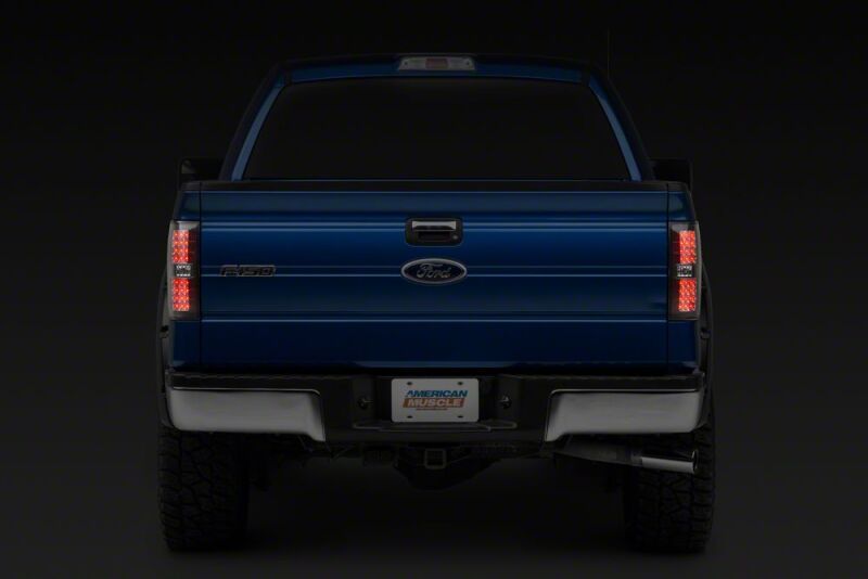Raxiom 09-14 Ford Styleside Axial Series Black LED Tail Lights-thumbmail-3