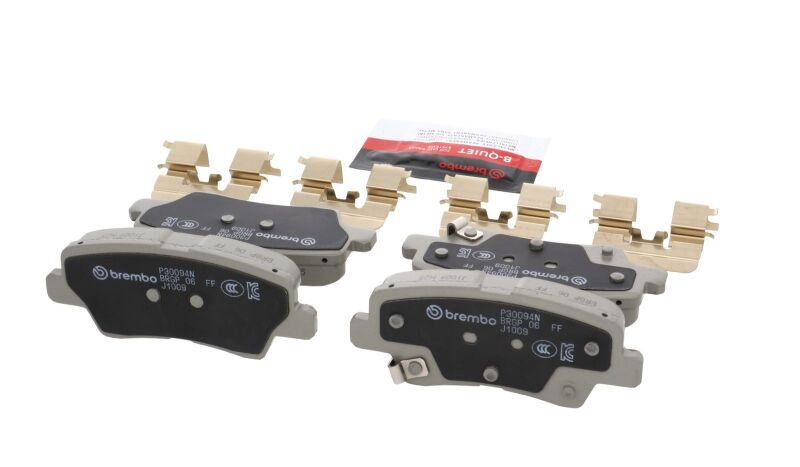 Brembo OE 2017 Hyundai Elantra/18-22 Ioniq/18-19 Sonata/16-17 Veloster Ceramic Brake Pad - Rear-thumbmail-6