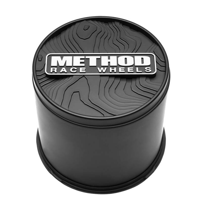 Method Race Wheels Top Push Through Center Cap 130mm - Black-thumbmail-1