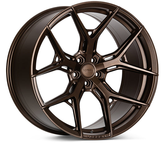 Vossen HF-5 / 20X9 / 5X108 / ET38 / 63.4 / Flat - Satin Bronze Silver