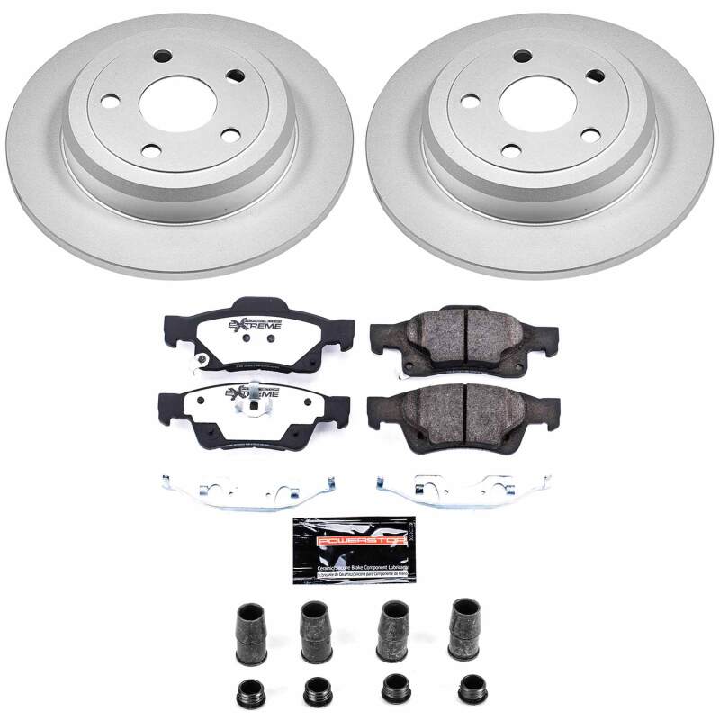 Power Stop 11-20 Dodge Durango Rear Z36 Coated Truck & Tow Brake Kit-thumbmail-1