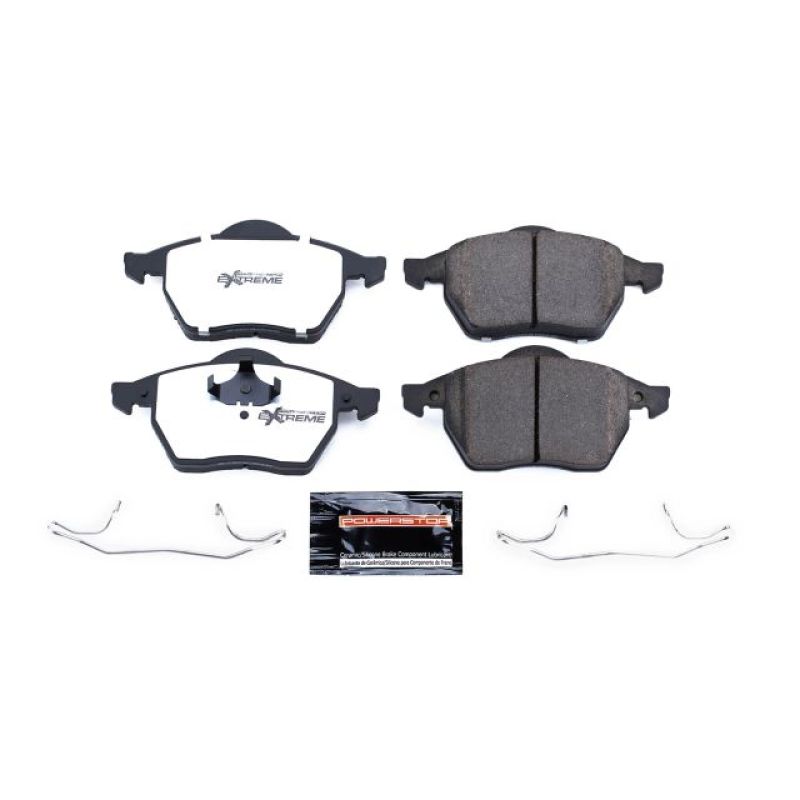 Power Stop 00-03 Audi TT Front Z26 Street Brake Pad w/Hardware-thumbmail-1