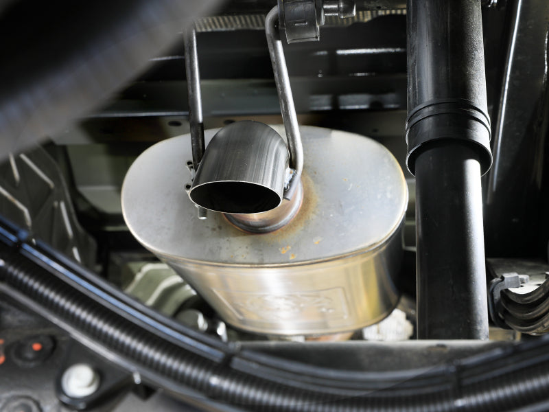 aFe 23-25 GM Colorado/Canyon L4-2.7L (t) ROCK BASHER 3 IN 409 Stainless Steel Cat-Back Exhaust-thumbmail-2