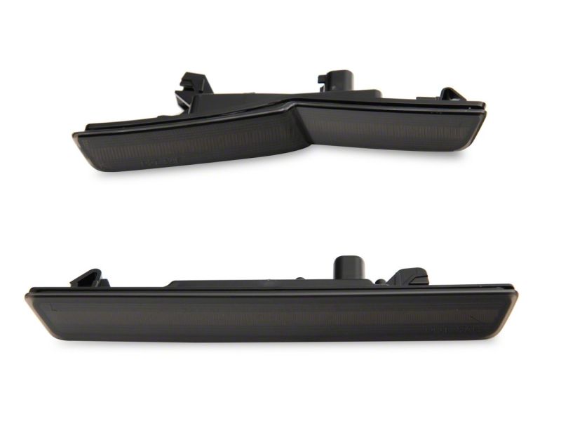 Raxiom 18-23 Dodge Challenger Widebody Axial Series LED Side Marker Lights Front and Rear- Smoked-thumbmail-2