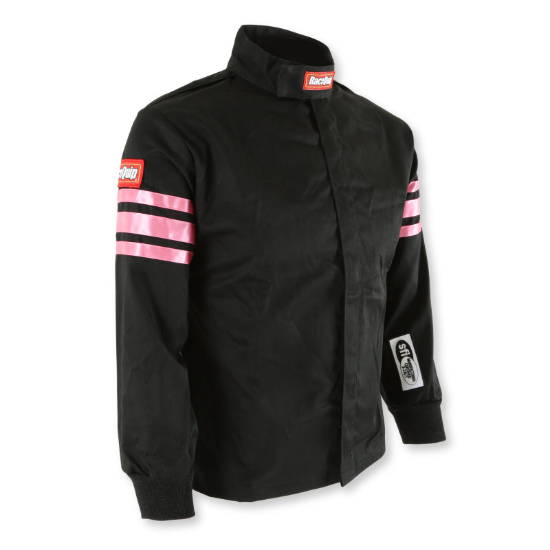 RaceQuip Pink Trim SFI-1 JR. Jacket - Kids Small-thumbmail-2