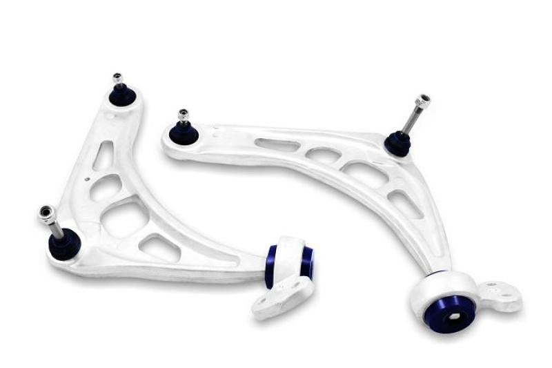 SuperPro 2000 BMW 323Ci Base Front Alloy Lower Control Arm Set (+Caster)-thumbmail-1