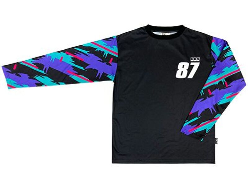 HKS OIL COLOR SLEEVE T-SHIRT/DRY M-thumbmail-1