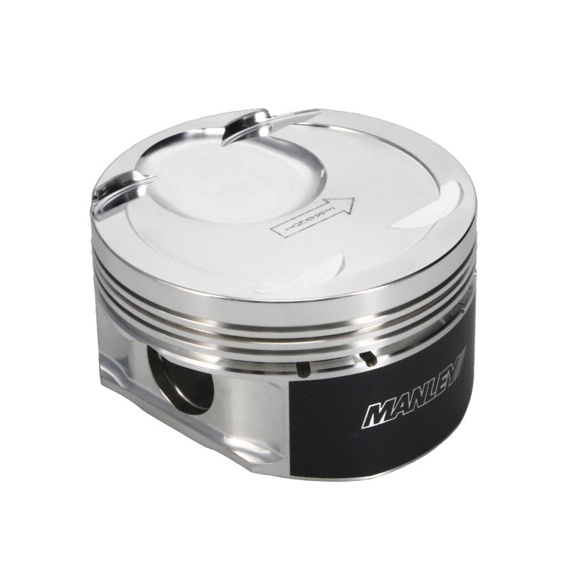 Manley Ford 3.5L Ecoboost 3.642in Bore 1.239in Comp Height -8.5cc Dish Extreme Duty Piston Set-thumbmail-2