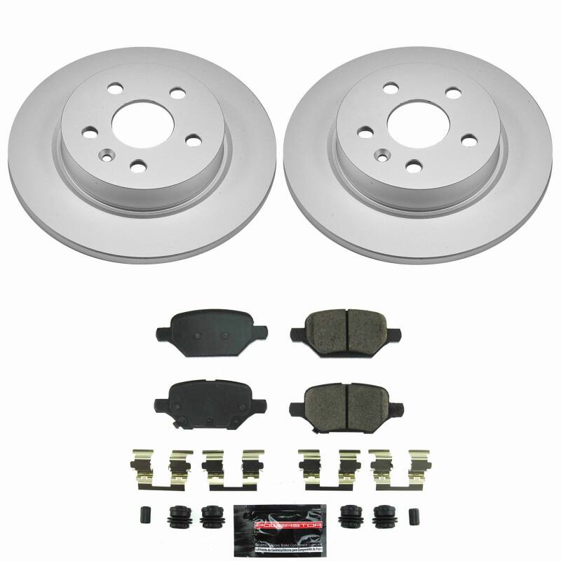 Power Stop 18-22 Buick Encore Rear Z23 Coated Brake Kit-thumbmail-1