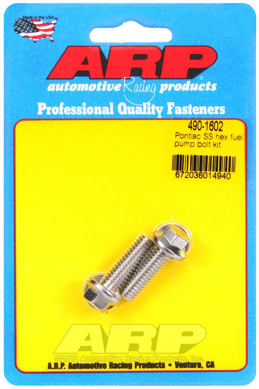 ARP Pontiac SS Hex Fuel Pump Bolt Kit-thumbmail-1